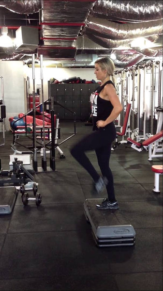 Drop Lunges For Tighter Glutes