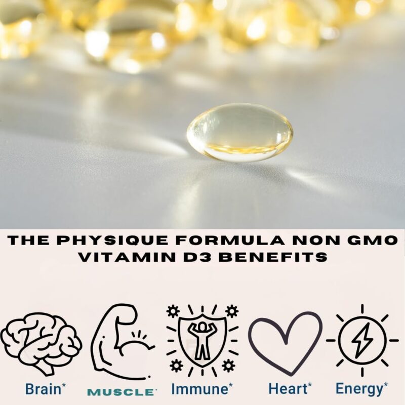 NON GMO Vitamin D3:High Potency Immune System Support - Image 4