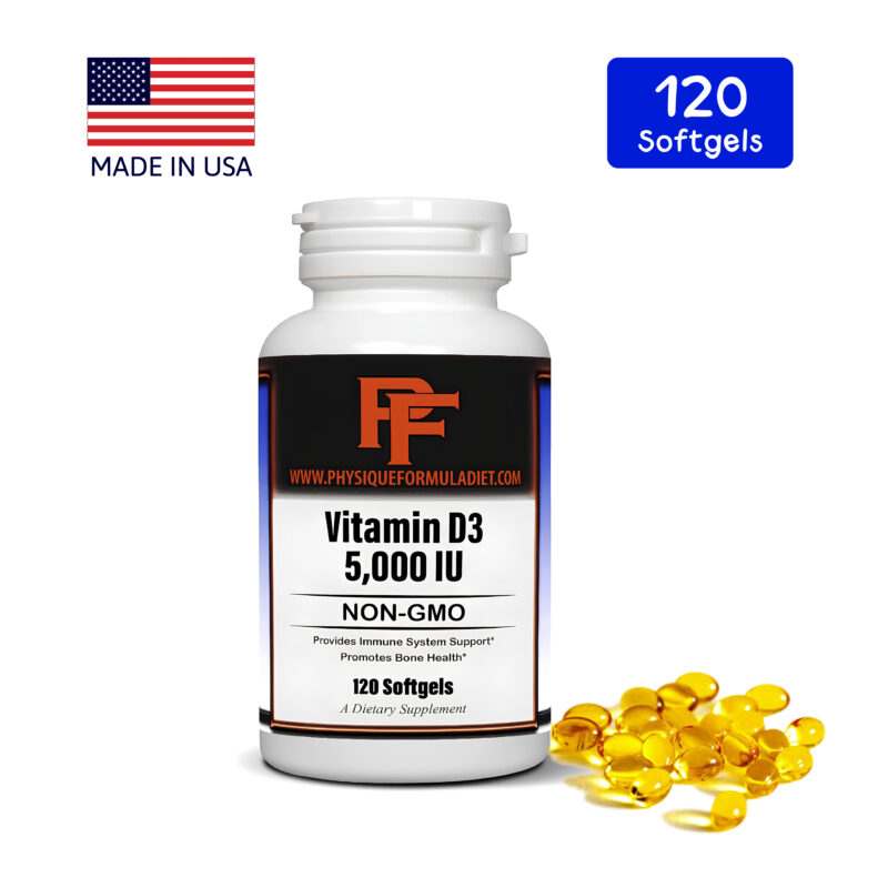 NON GMO Vitamin D3:High Potency Immune System Support