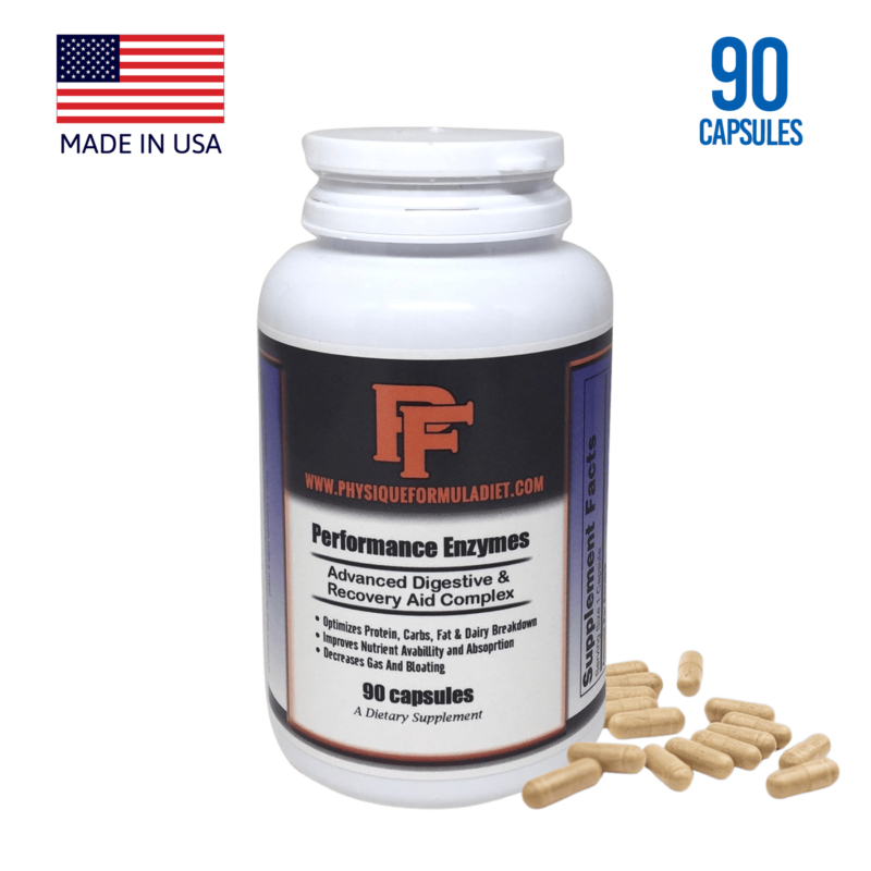 physique formula digestive enzymes with betaine hcl